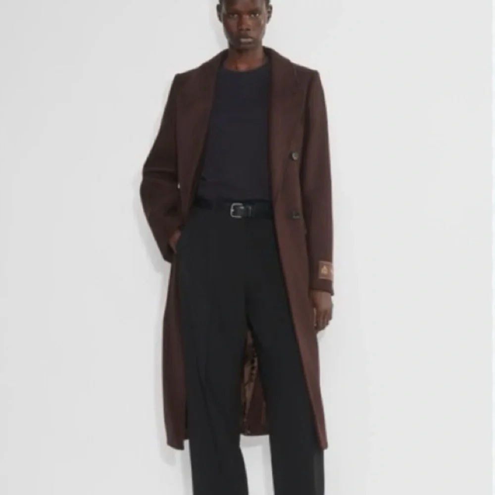 Virgin Wool Cashmere Aritzia Babaton The Constant Coat - Picture 2 of 12